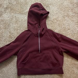lululemon Scuba Oversized Half Zip Size XS/S